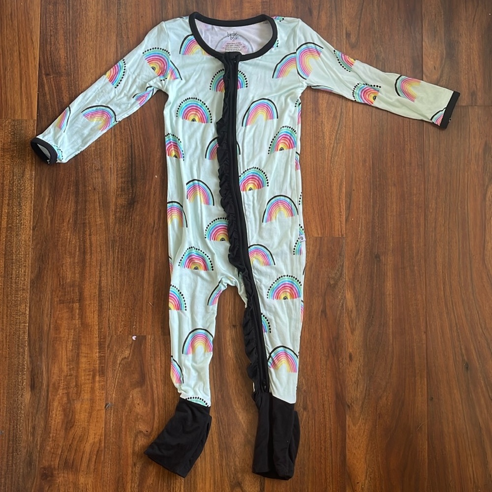 Birdie Bean Mila Ruffle Convertible Romper